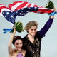 Illustration for article titled Meryl Davis and Charlie White Win Olympic Gold, Celebrate With Violin